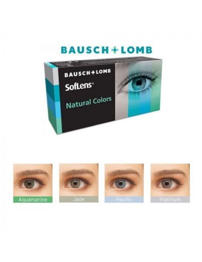 2 Color Monthly Contact Lenses SofLens natural colors (SofLens natural colors)